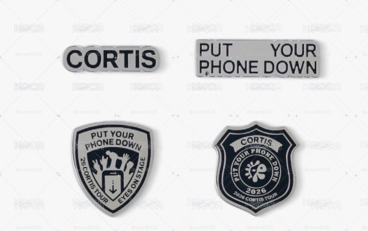 26’巡迴 CORTIS BALL/PYPD 徽章 