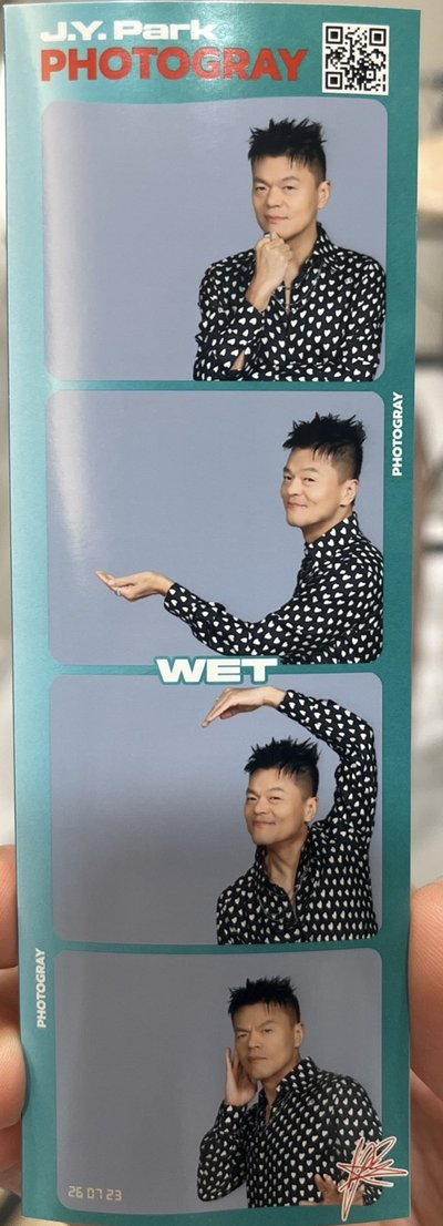 WET PHOTOGRAY 人生四格卡 / 拍貼 JYP 人生四格