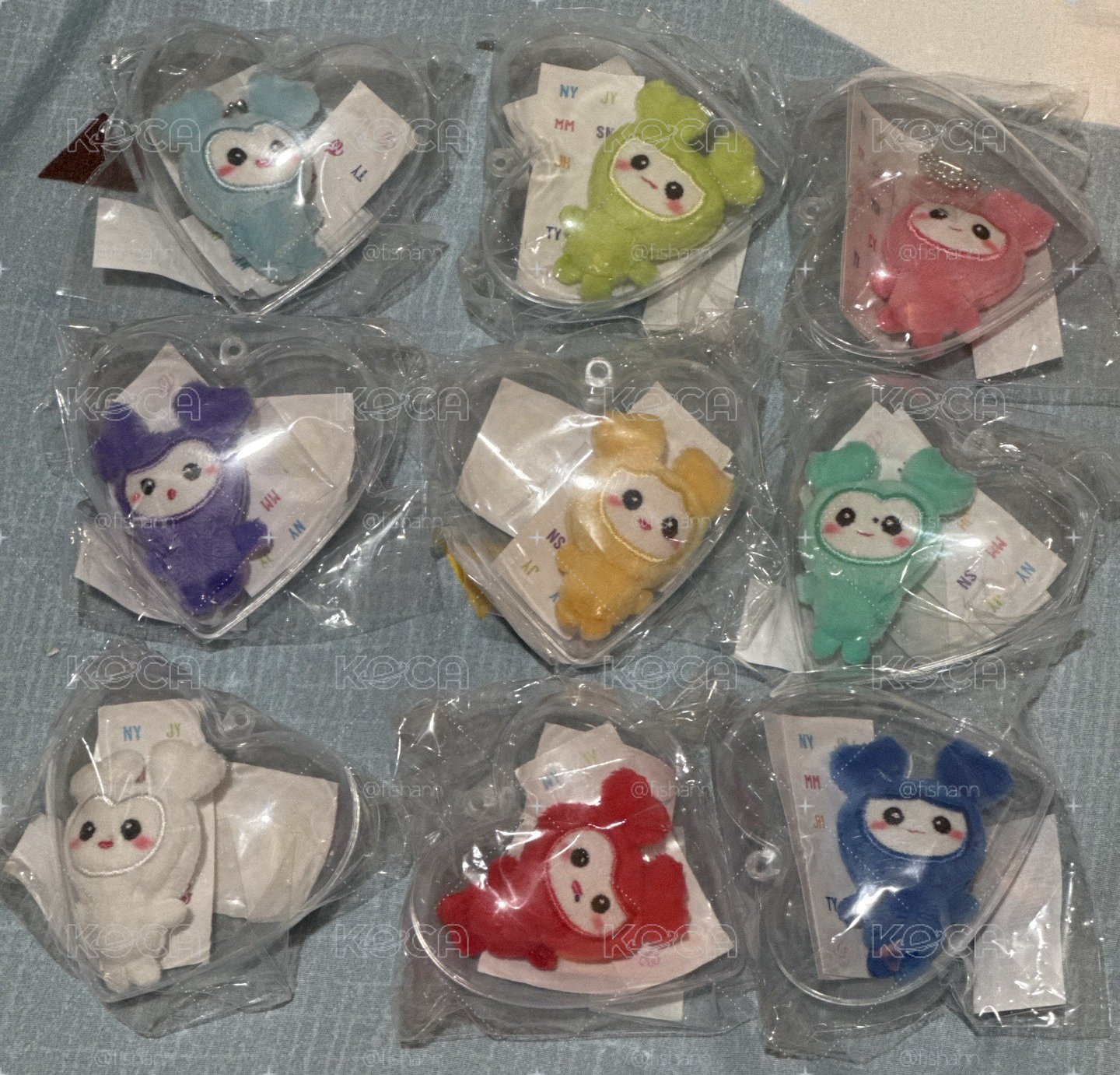 迷你 Lovelys 吉祥物＜心形外殼＞