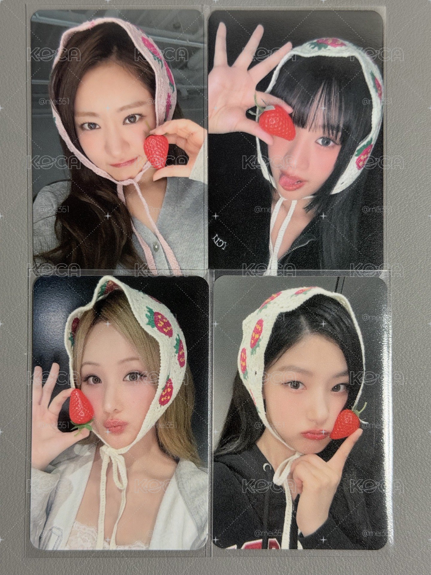 迷三 ms 1.0線上 簽售卡 草莓 Julie natty belle haneul