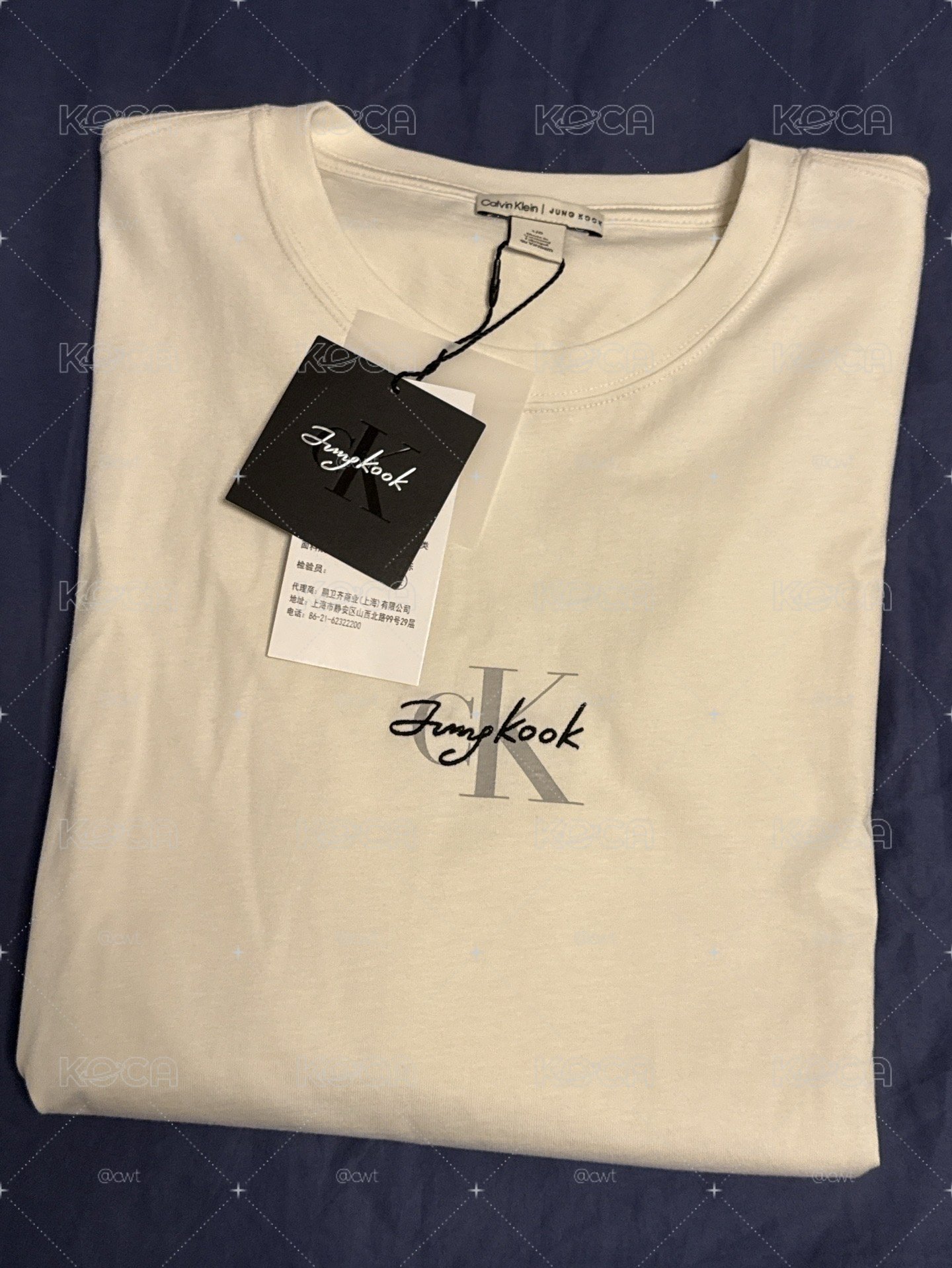 jung kook ck聯名衣服