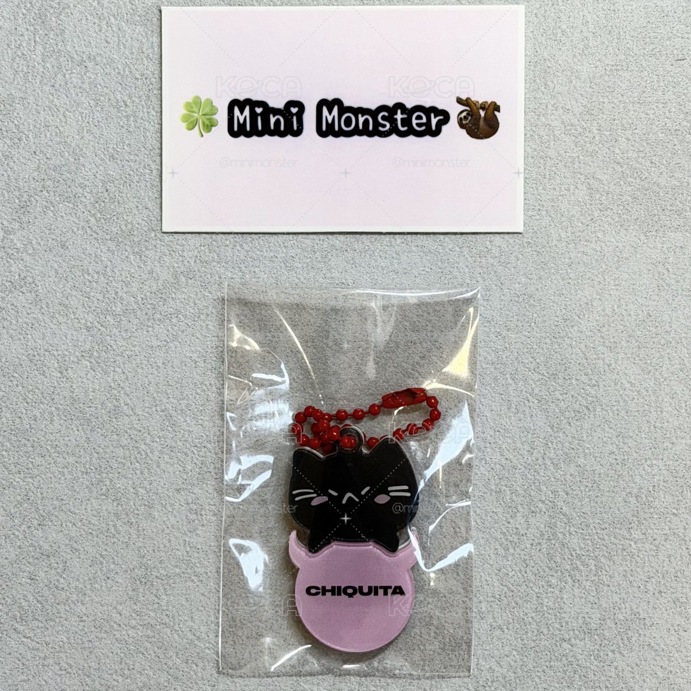 🍀Mini Monster🦥 小柒首爾展位限定吊飾