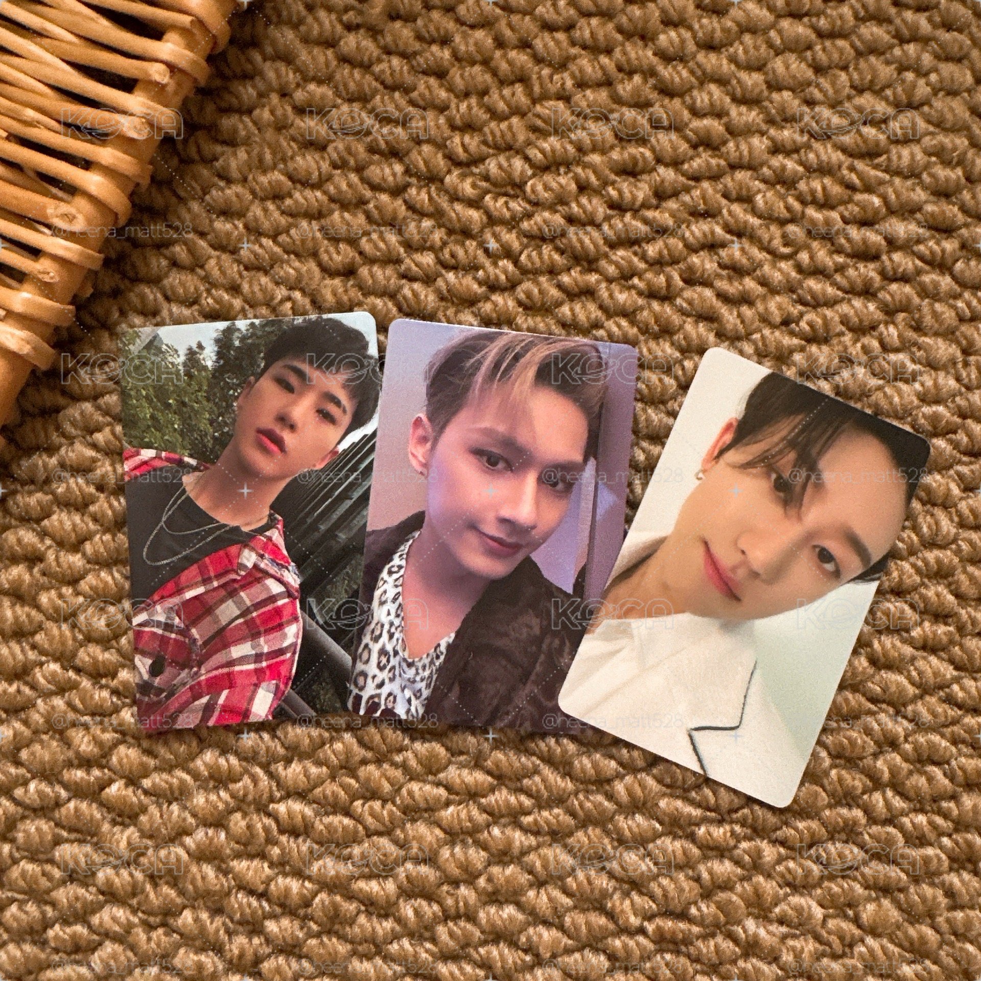 Seventeen attacca+your choice 特典卡 三張不拆賣