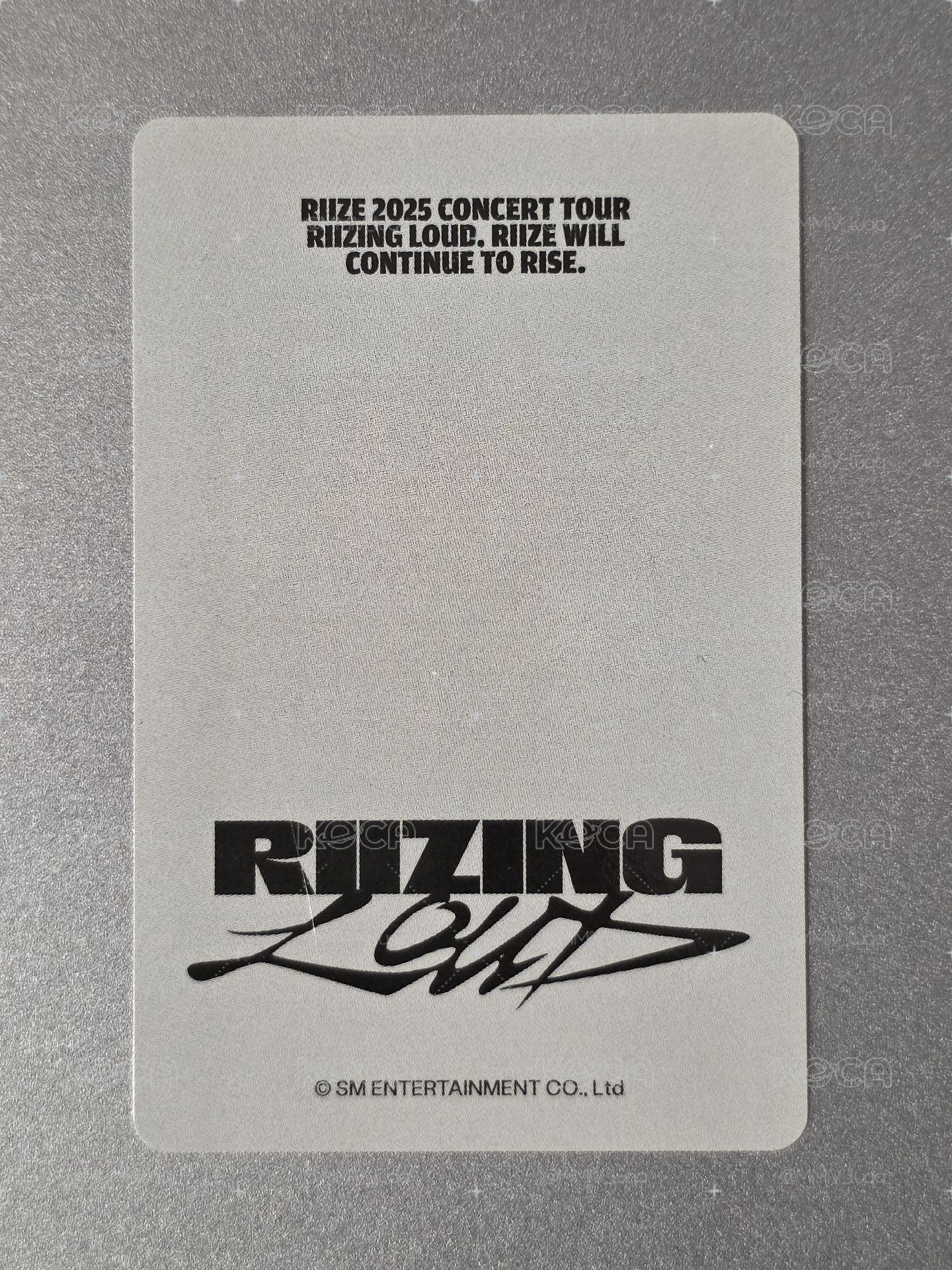 RIIZE RIIZING LOUD 隨機卡  彬＆石