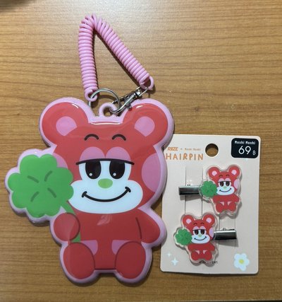 栗子扣行李吊牌 髮夾