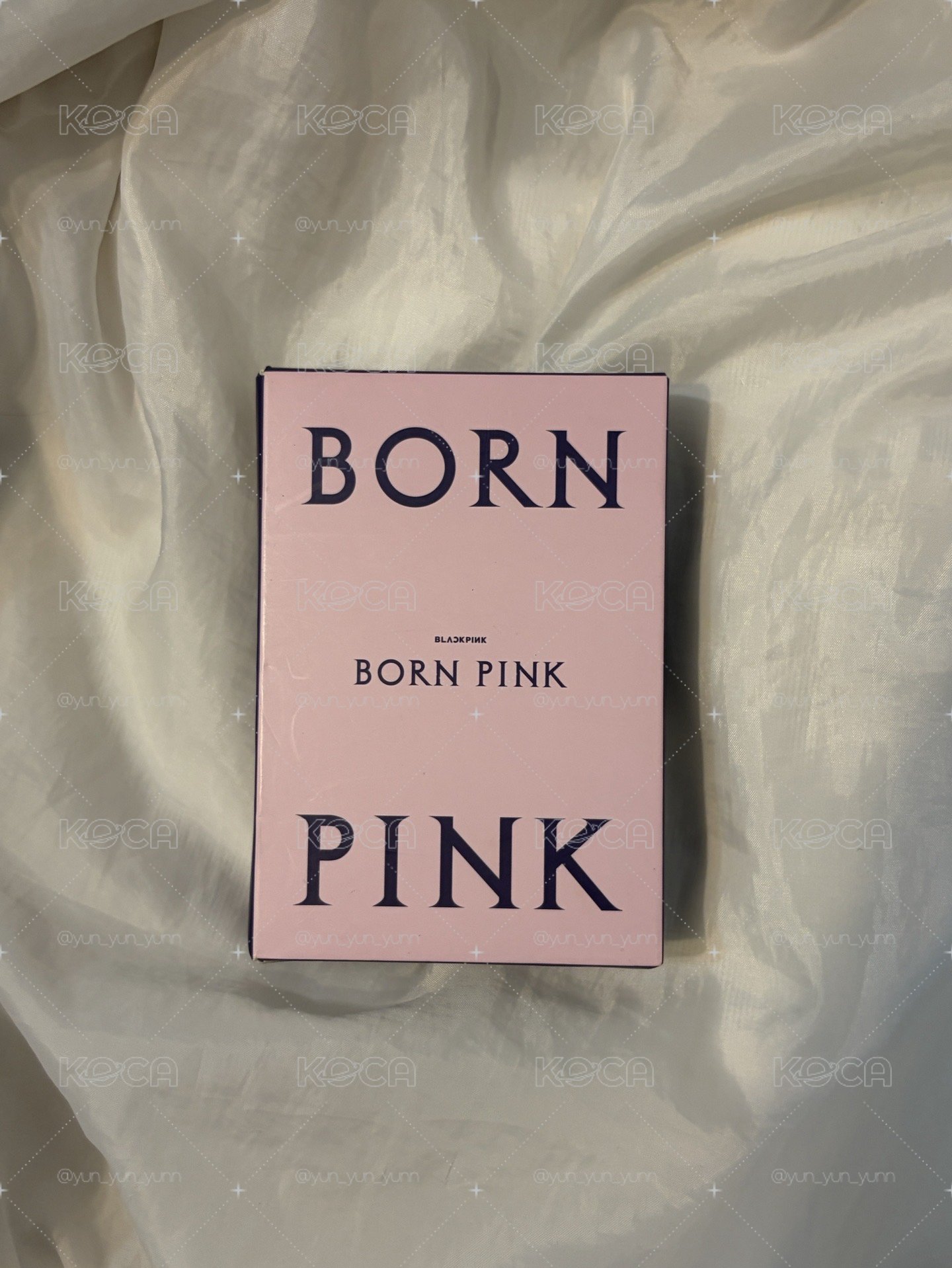 BLACKPINK BORN PINK 盒裝小卡組 鐵盒咕卡組