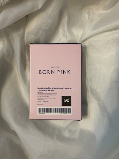 BLACKPINK BORN PINK 盒裝小卡組 鐵盒咕卡組