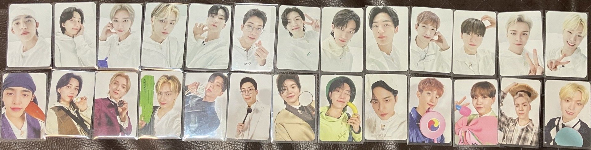seventeen Going 2.0 雜誌黑白版卡與白版雜誌