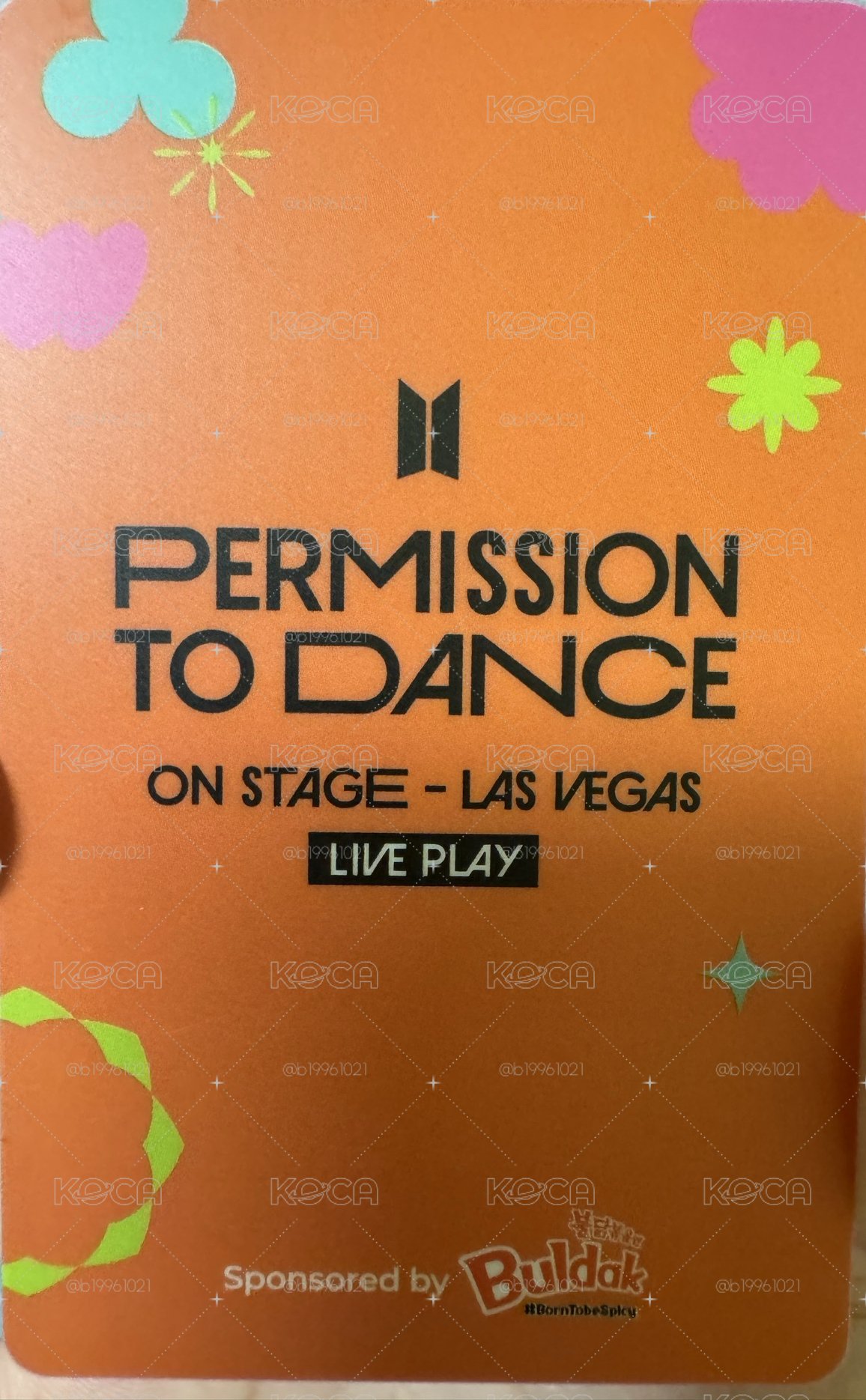 PTDOS wvs USA 幸運卡 LV場 Live Play J Hope