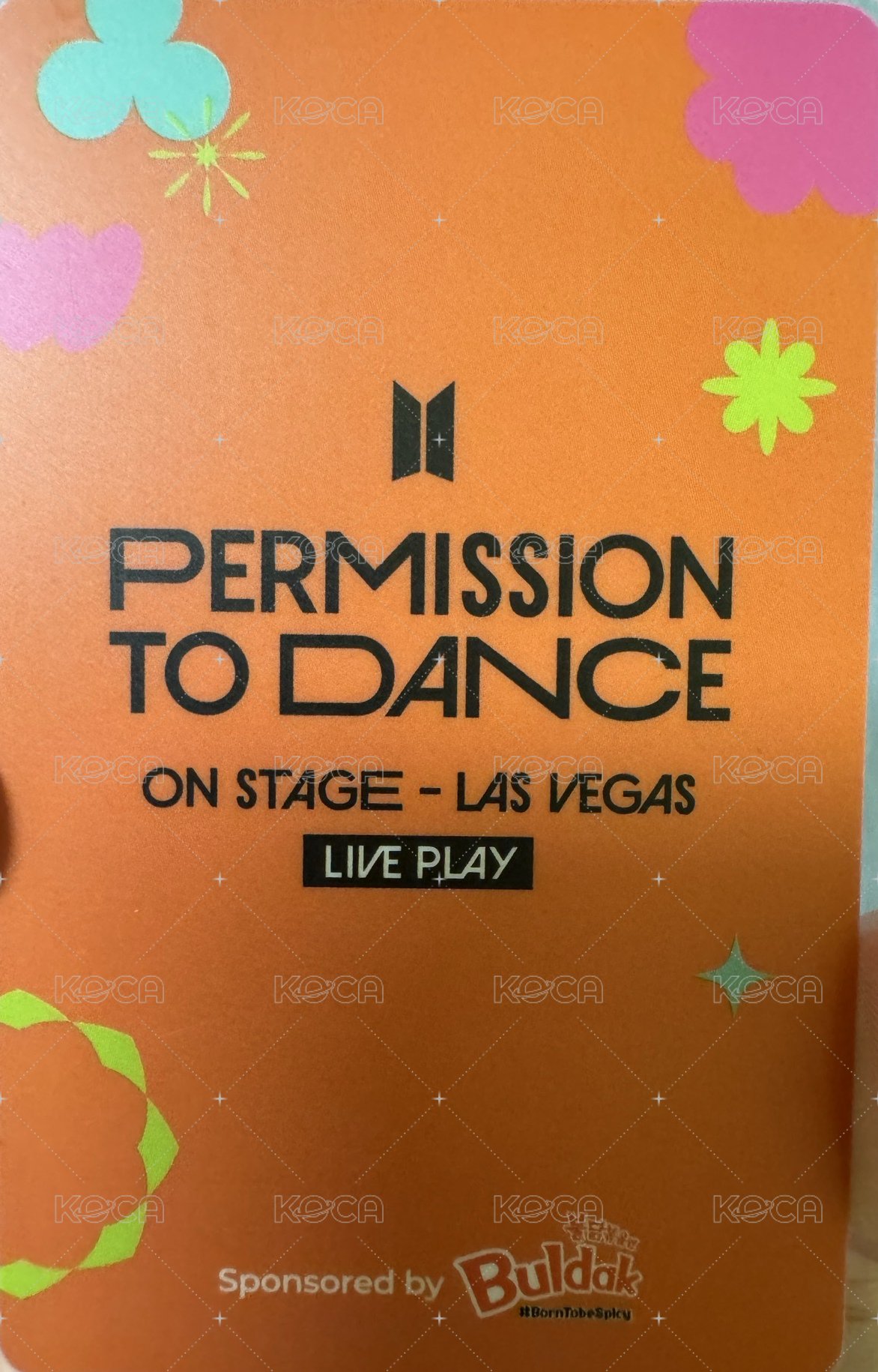 PTDOS 幸運卡 PTDOS wvs USA 幸運卡 LV場 Live Play 背面