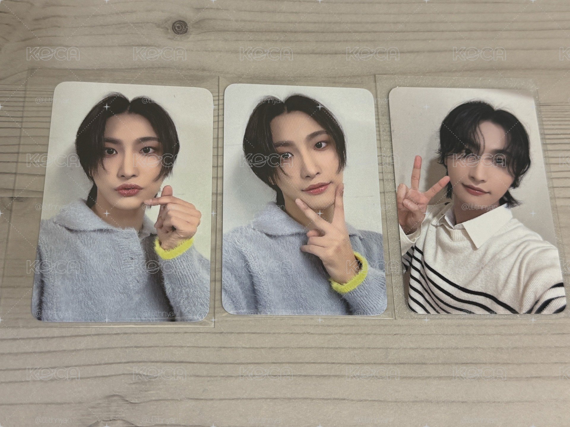 ateez 星 幸運卡 抽選卡