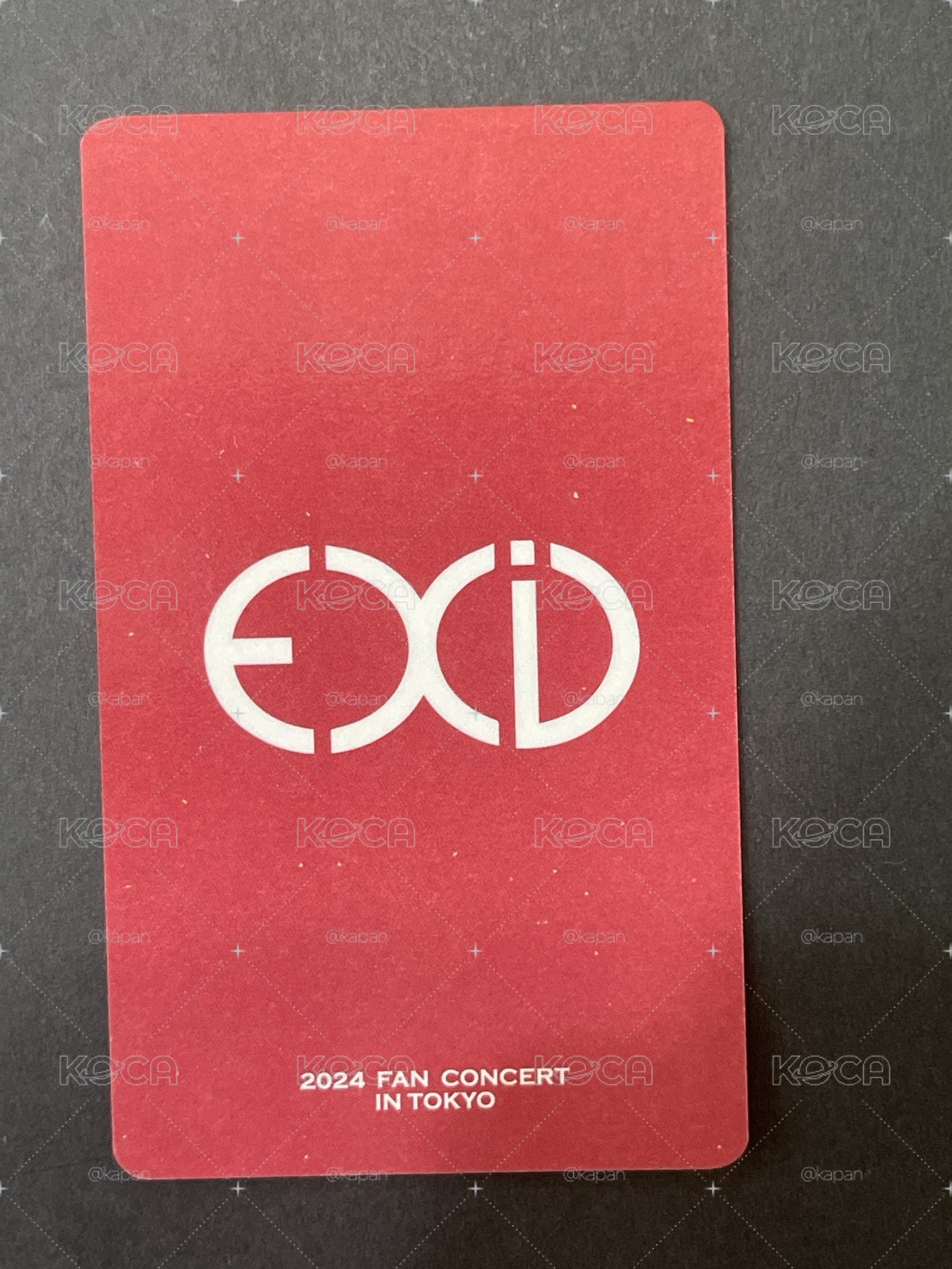 EXID 2024 東京巡演 周邊隨機卡 ELLY