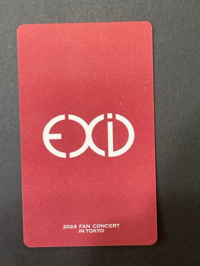 EXID 2024 東京巡演 周邊隨機卡 ELLY