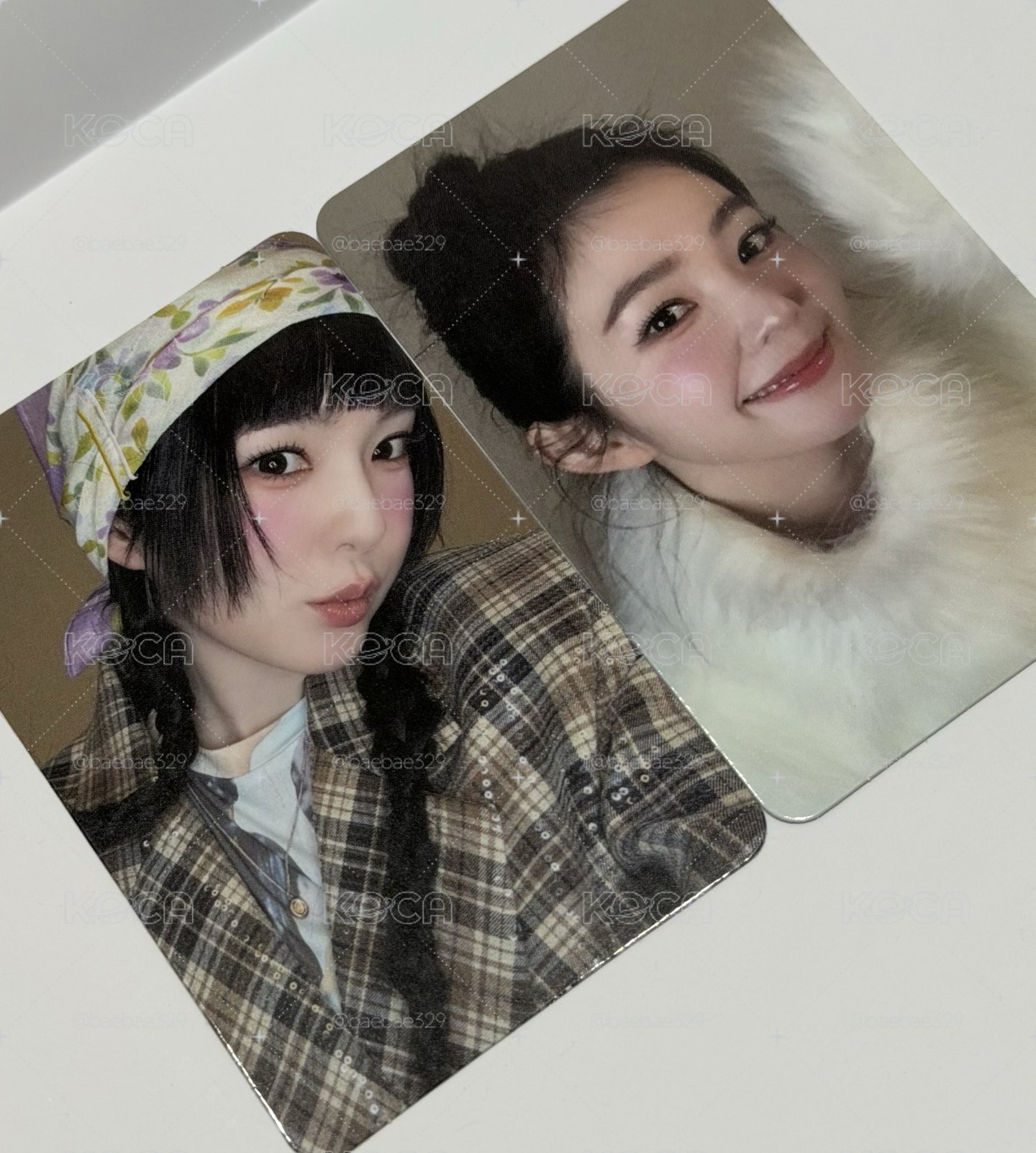 IRENE  兩張專卡 Baebae ver.