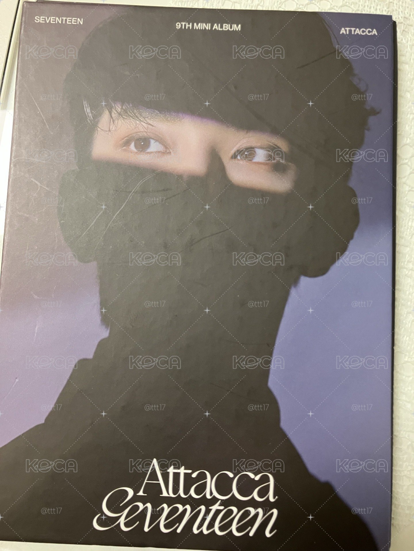 seventeen Joshua 知秀克拉盤專卡 19 含卡冊