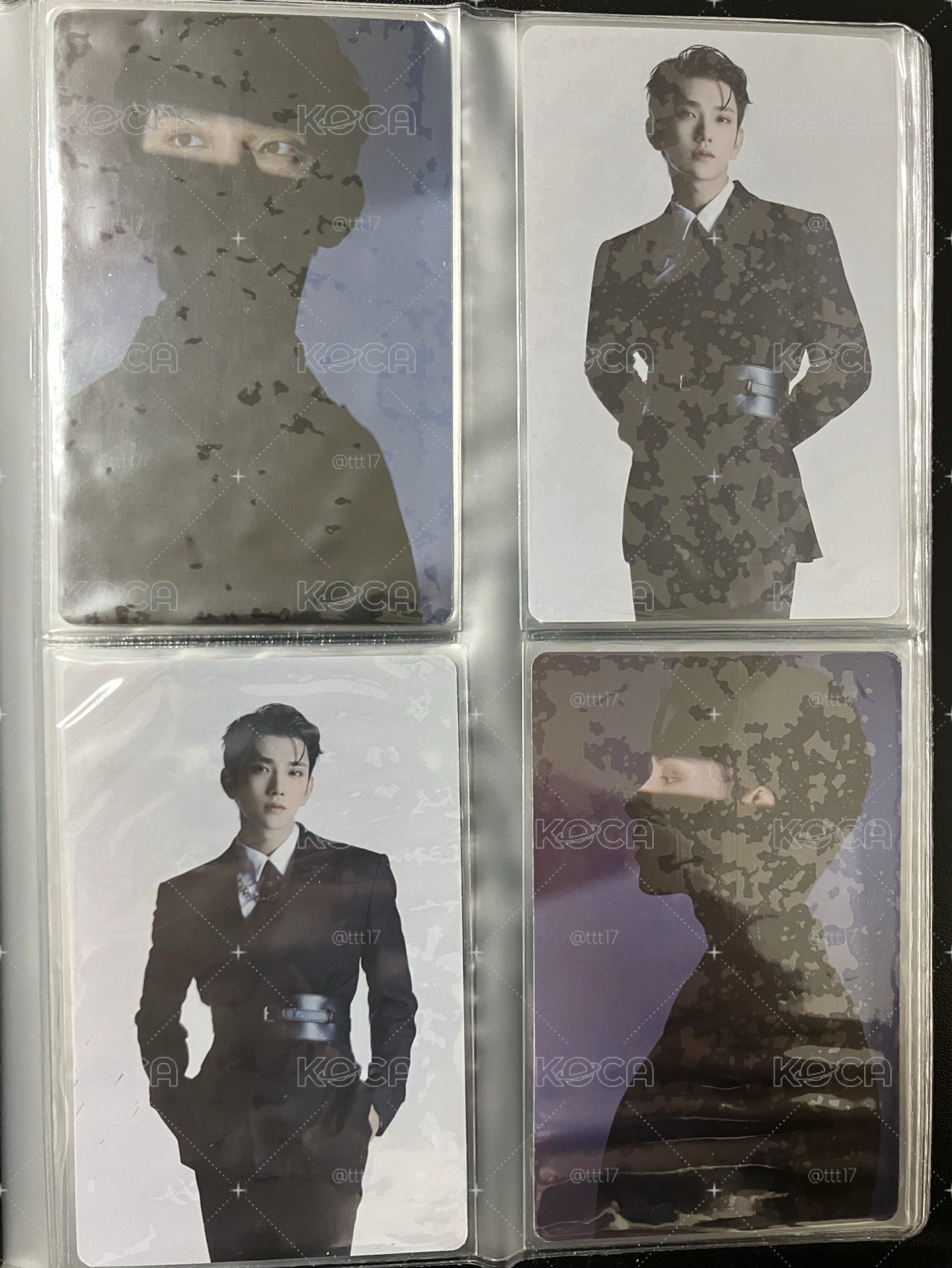seventeen Joshua 知秀克拉盤專卡 19 含卡冊