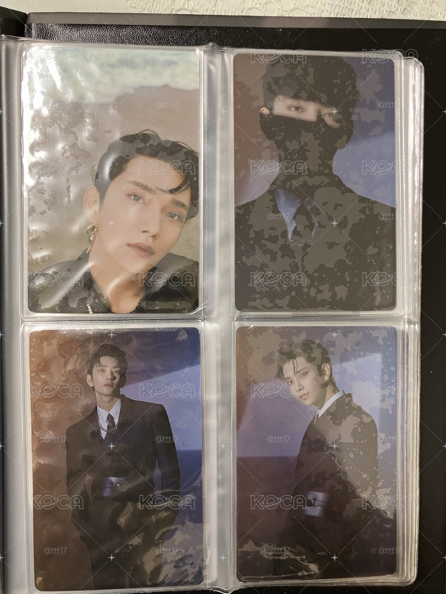 seventeen Joshua 知秀克拉盤專卡 19 含卡冊