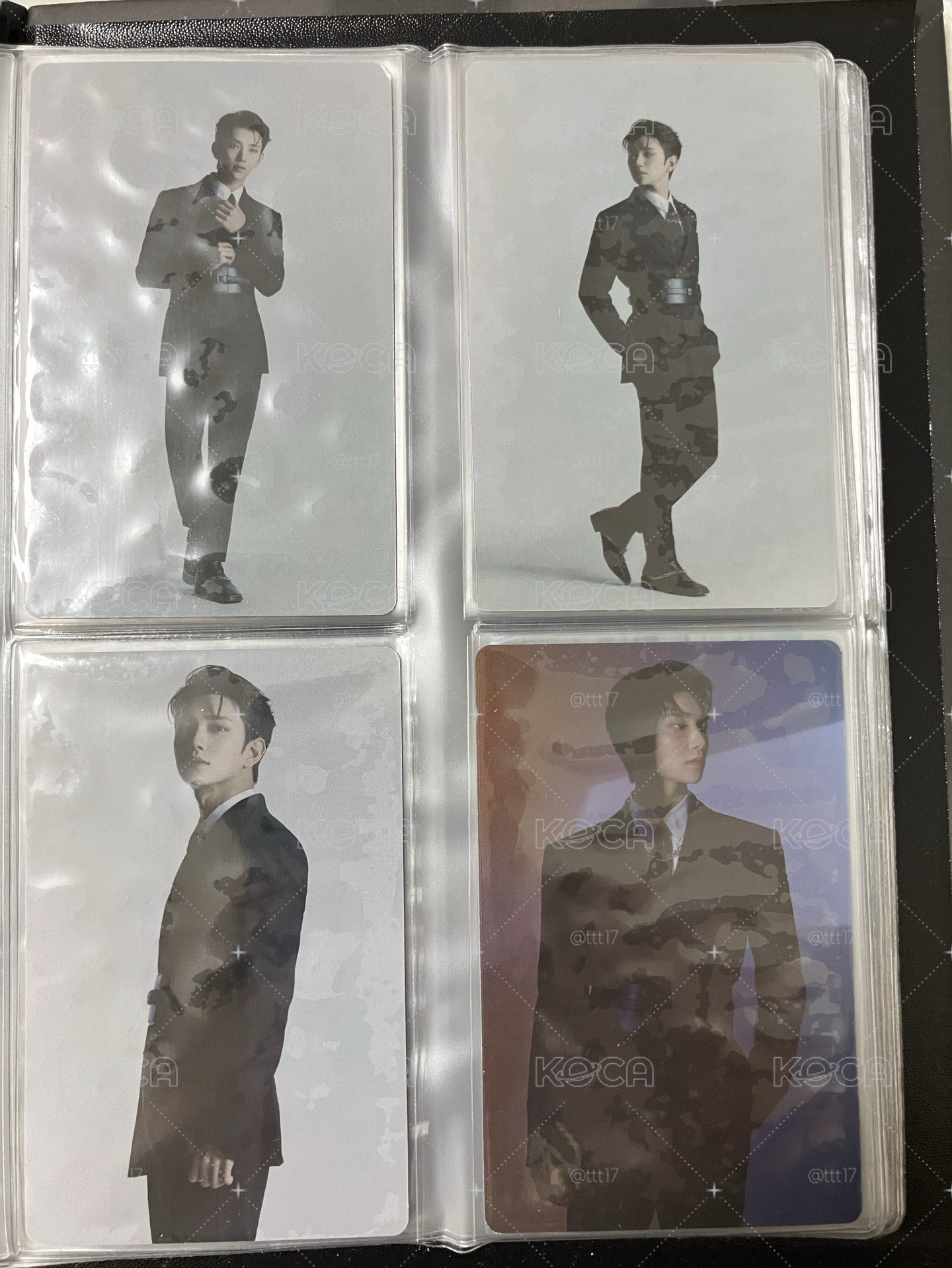seventeen Joshua 知秀克拉盤專卡 19 含卡冊