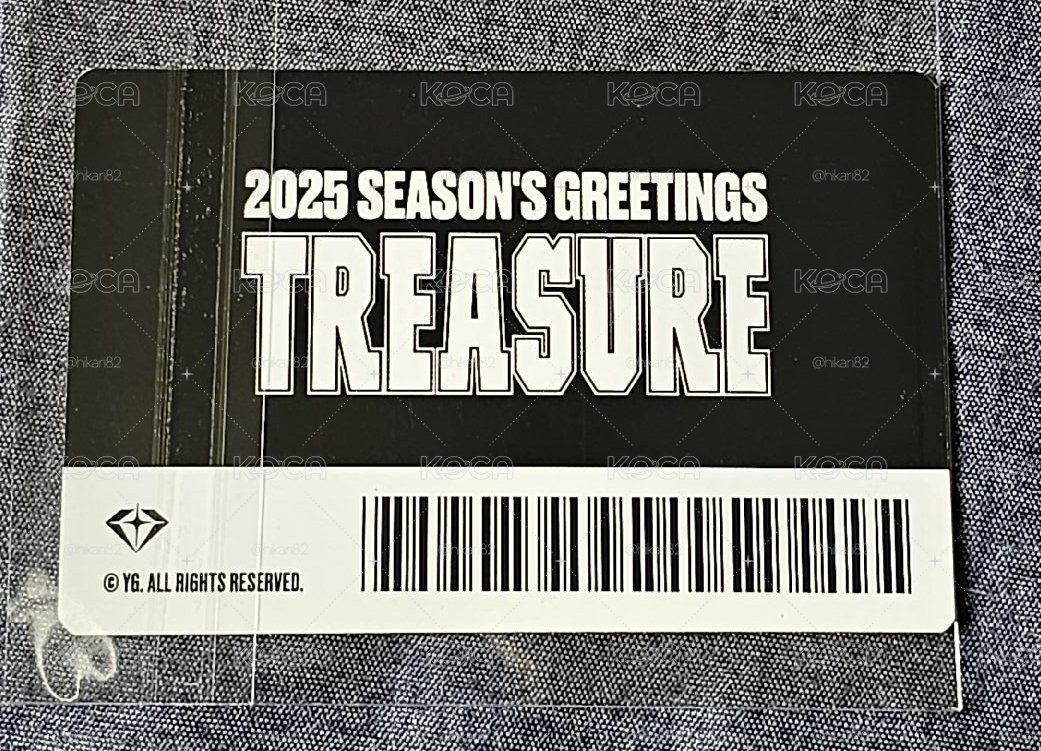 TREASURE 2025 SEASON’S GREETINGS Park Jeongwoo🐺