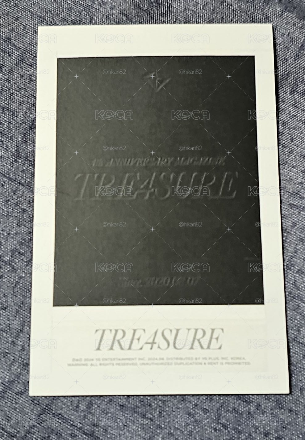 TREASURE 4th ANNIVERSARY MAGAZINE PARK JEONGWOO🐺