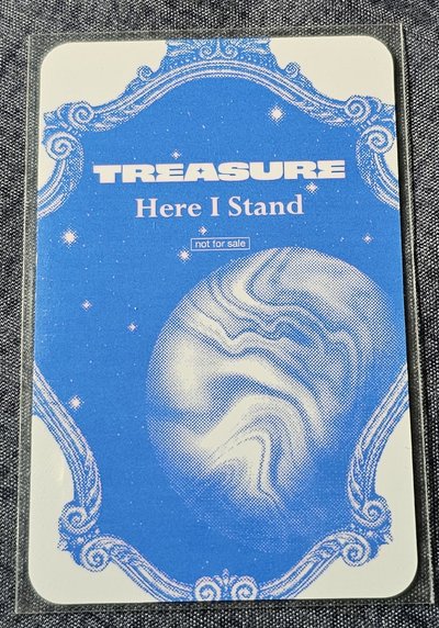 TREASURE HERE I STAND PARK JEONGWOO 🐺