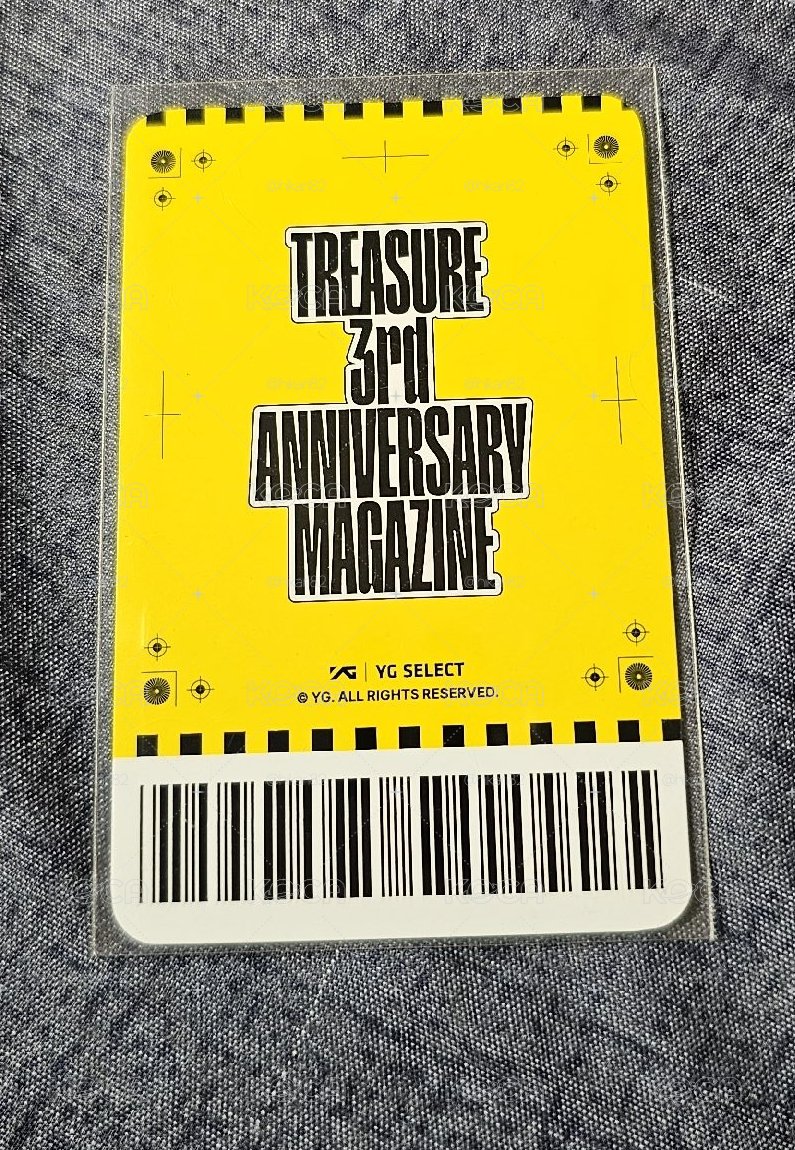 TREASURE 3rd ANNIVERSARY MAGAZINE PARK JEONGWOO 🐺