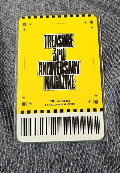 TREASURE 3rd ANNIVERSARY MAGAZINE PARK JEONGWOO 🐺