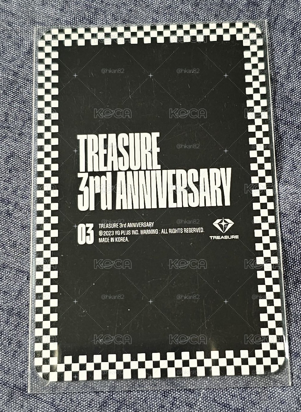 TREASURE 3rd ANNIVERSARY MAGAZINE PARK JEONGWOO 🐺