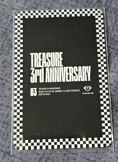 TREASURE 3rd ANNIVERSARY MAGAZINE PARK JEONGWOO 🐺