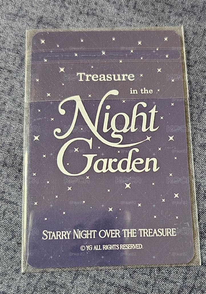 TREASURE in the NIGHT GARDEN PARK JEONGWOO 🐺