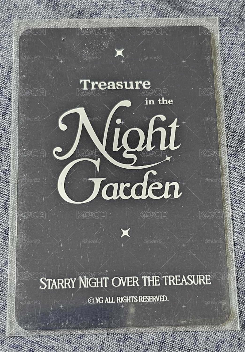 TREASURE in the NIGHT GARDEN PARK JEONGWOO 🐺
