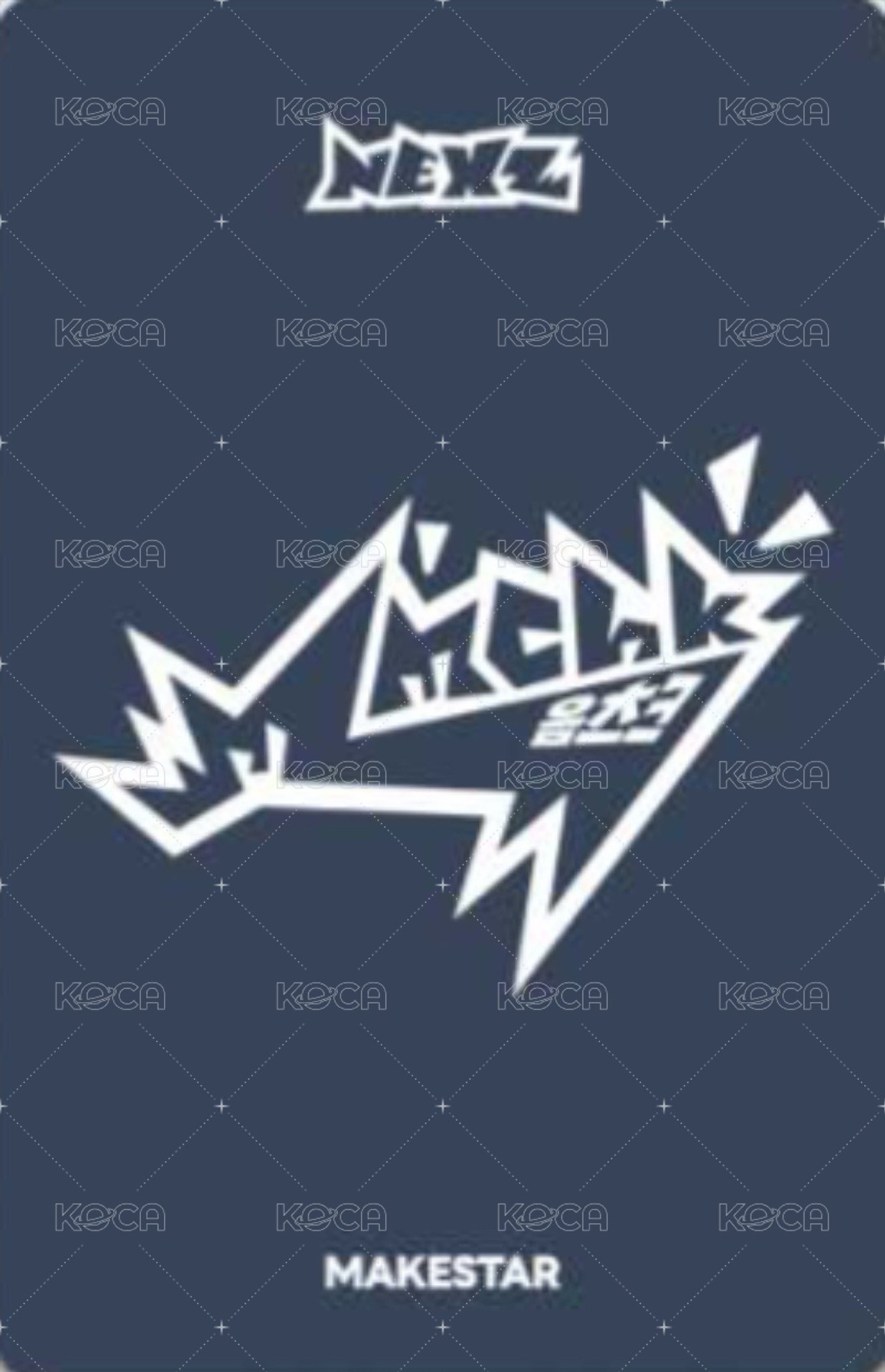 Mmchk ms 6.0 線下 簽售卡 DM ver. 背面