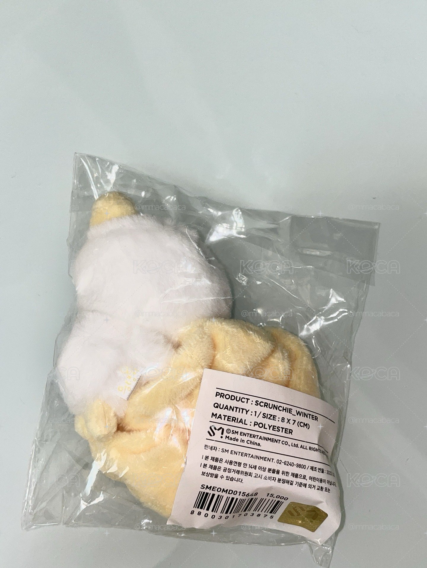aespa冬winter韓國首爾安可場髮圈🌟全新未拆