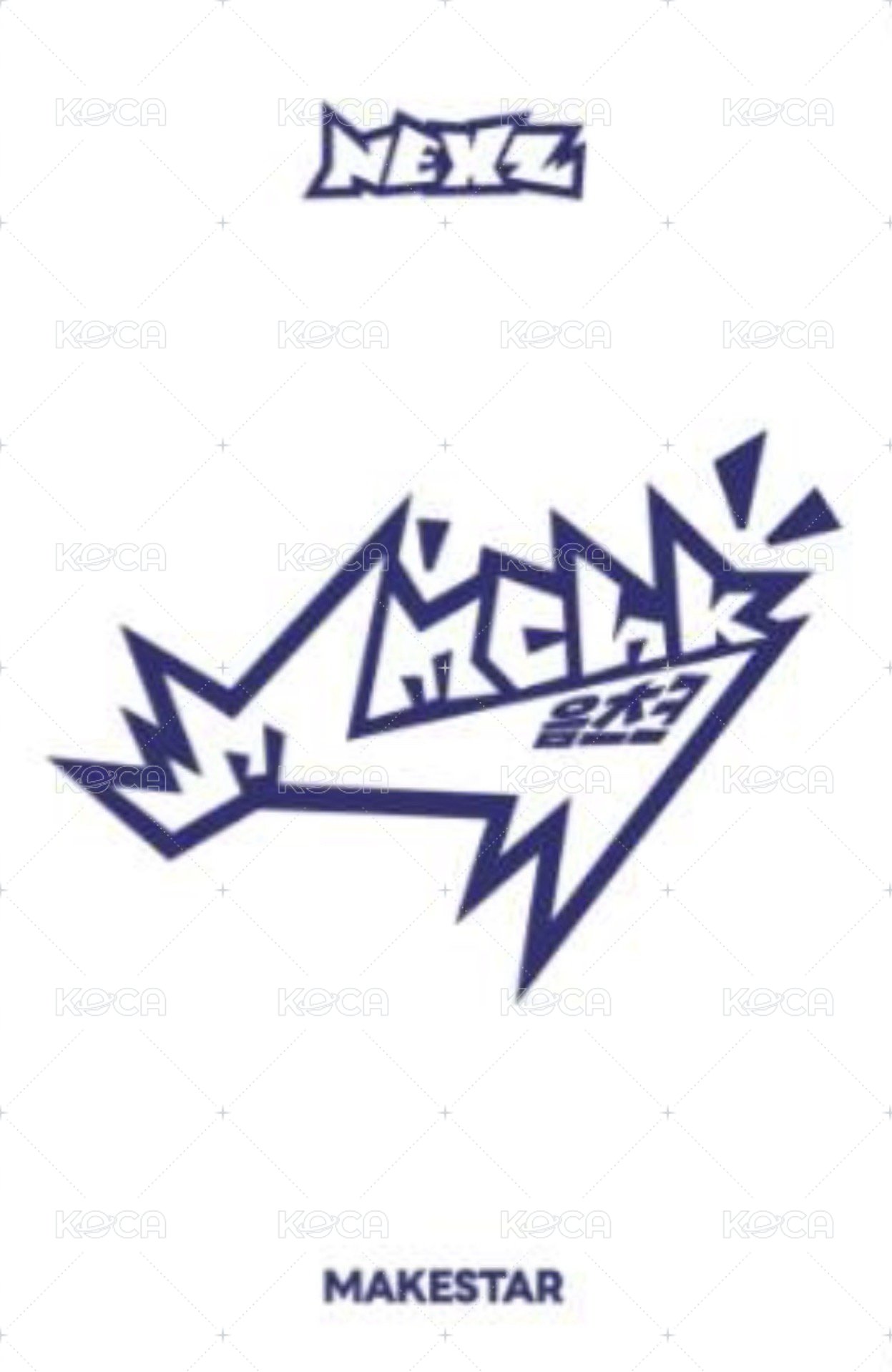 Mmchk ms 6.0 線上 簽售卡 海軍風 ver. 背面
