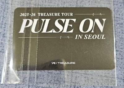 TREASURE TOUR [PULSE ON] IN SEOUL PARK JEONGWOO 🐺