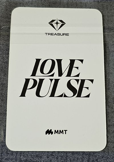TREASURE LOVE PULSE PARK JEONGWOO 🐺