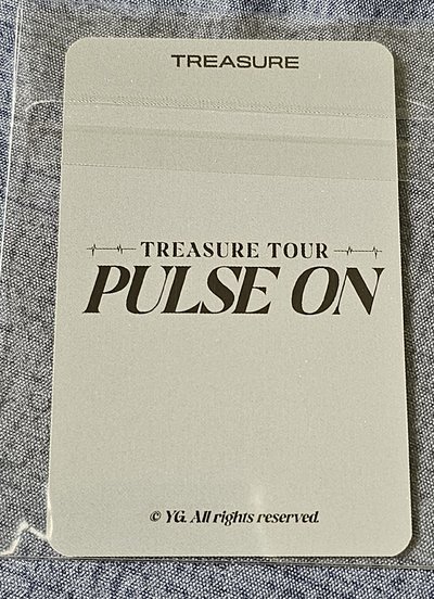 TREASURE PULSE ON PARK JEONGWOO 🐺