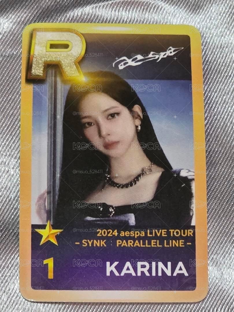 二巡 首爾場 任務卡 Karina(客訂)