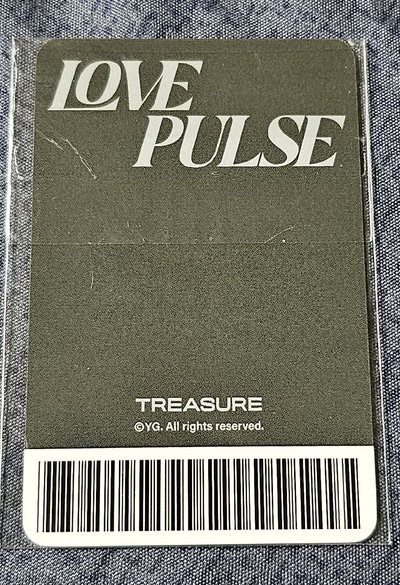 TREASURE LOVE PULSE PARK JEONGWOO 🐺