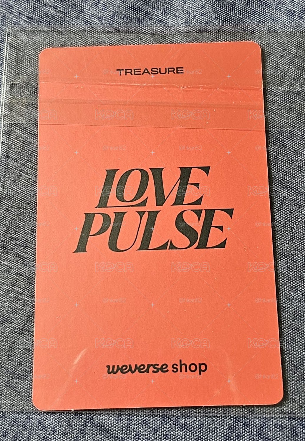 TREASURE LOVE PULSE PARK JEONGWOO 🐺