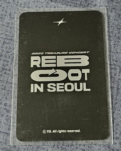 2023 TREASURE CONCERT [REBOOT] IN SEOUL PARK JEONGWOO 🐺