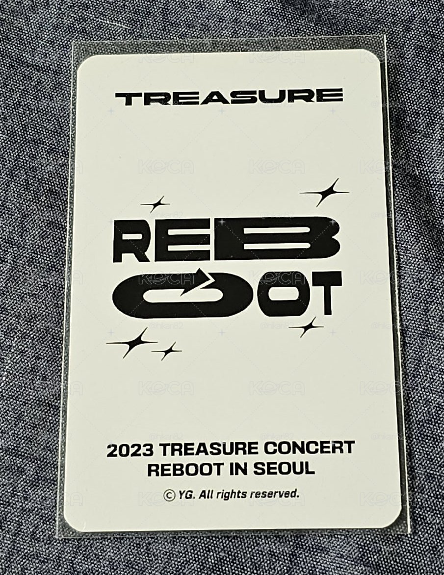2023 TREASURE CONCERT [REBOOT] IN SEOUL PARK JEONGWOO 🐺