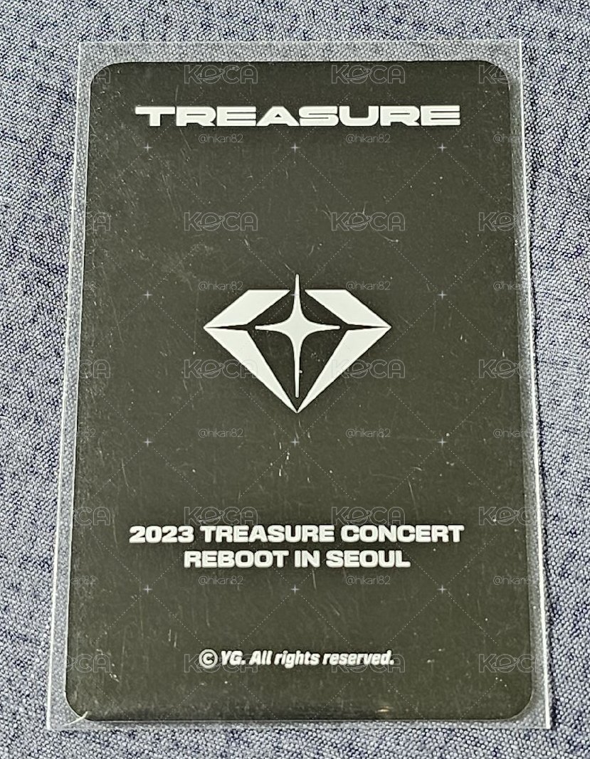 2023 TREASURE CONCERT [REBOOT] IN SEOUL PARK JEONGWOO 🐺