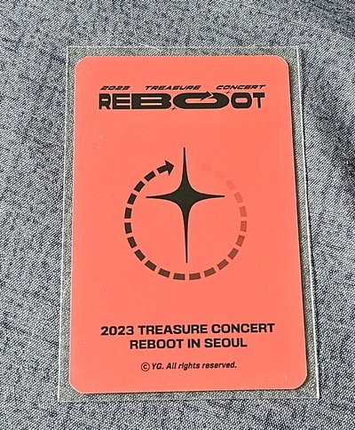 2023 TREASURE CONCERT [REBOOT] IN SEOUL PARK JEONGWOO 🐺