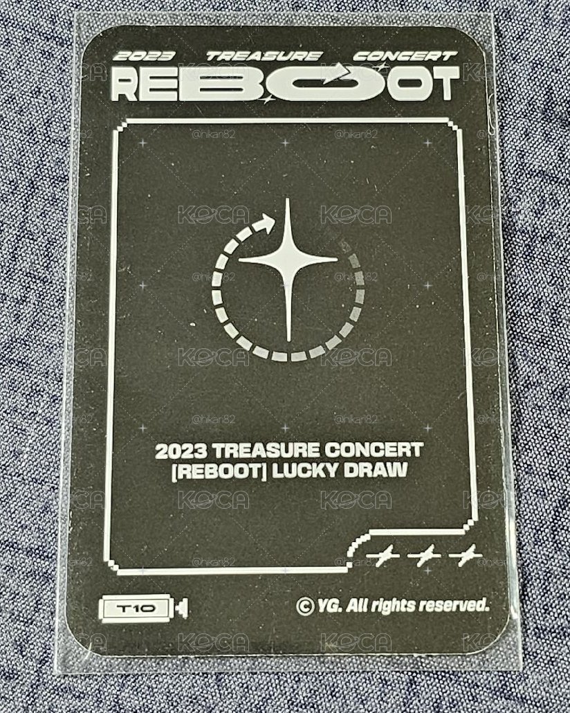 2023 TREASURE CONCERT [REBOOT] IN SEOUL PARK JEONGWOO 🐺