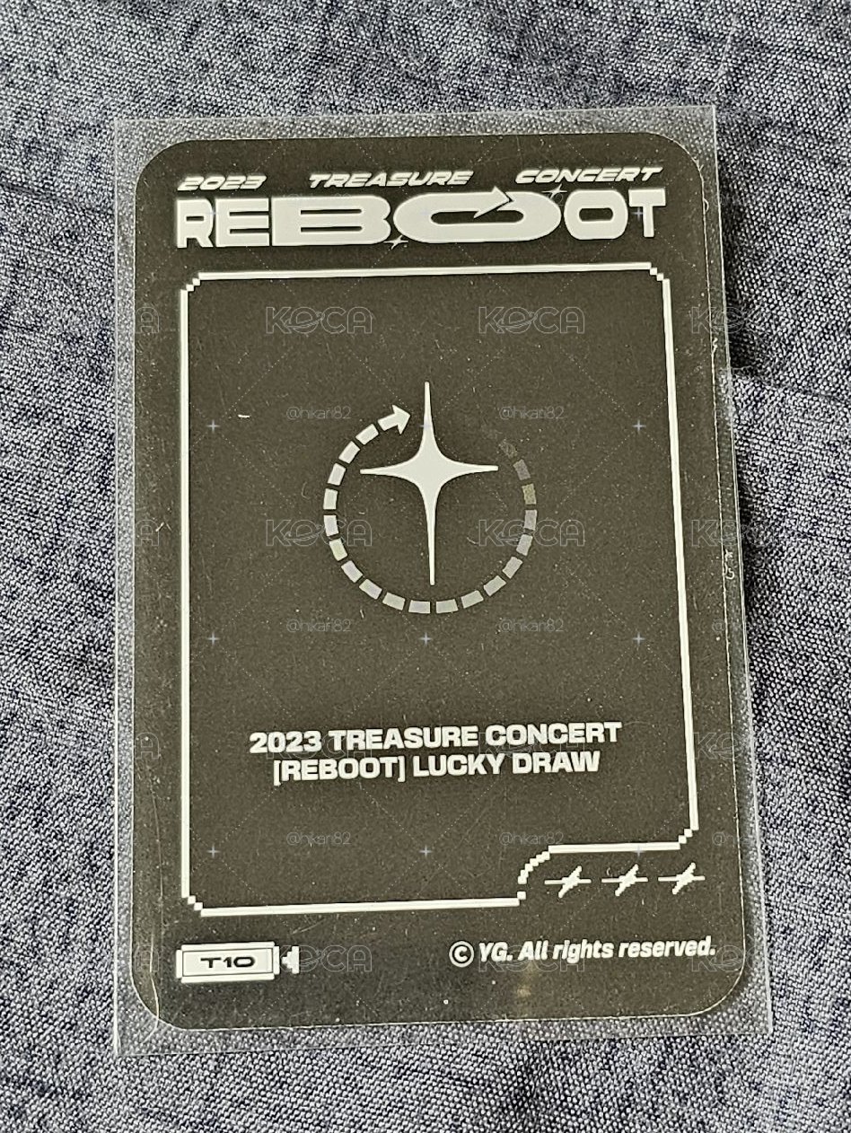 2023 TREASURE CONCERT [REBOOT] IN SEOUL PARK JEONGWOO 🐺
