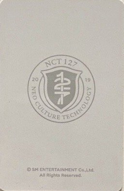 2019返校 阿拉丁 特典卡  背面