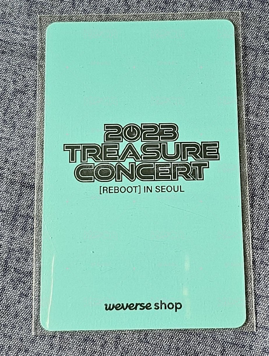 2023 TREASURE CONCERT [REBOOT] IN SEOUL PARK JEONGWOO 🐺