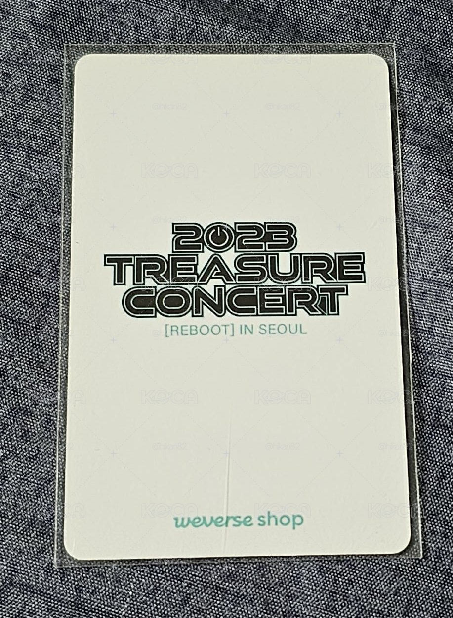 2023 TREASURE CONCERT [REBOOT] IN SEOUL PARK JEONGWOO 🐺