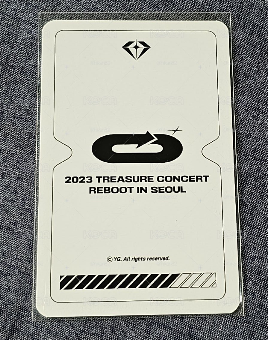 2023 TREASURE CONCERT [REBOOT] IN SEOUL PARK JEONGWOO 🐺